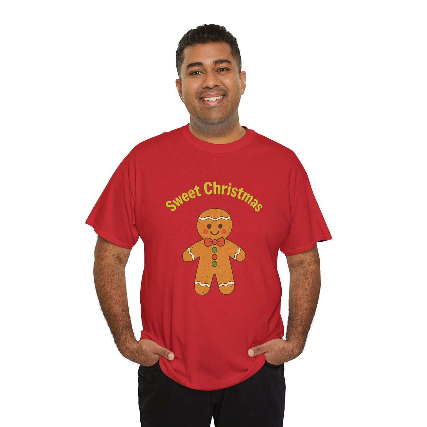Gingerbread 'Sweet Christmas' Tee - Festive Holiday Kids & Adult Christmas T-Shirt