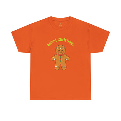Gingerbread 'Sweet Christmas' Tee - Festive Holiday Kids & Adult Christmas T-Shirt
