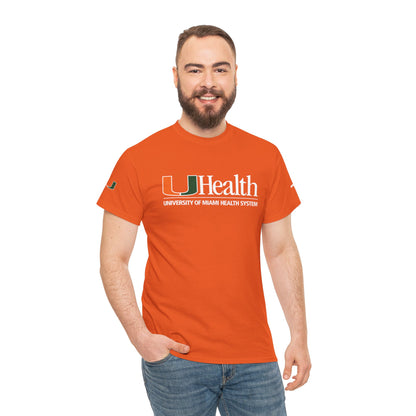 UHealth University of Miami Health System Orange Tee — Medical Staff/Alumni T-Shirt