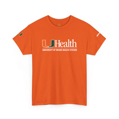 UHealth University of Miami Health System Orange Tee — Medical Staff/Alumni T-Shirt