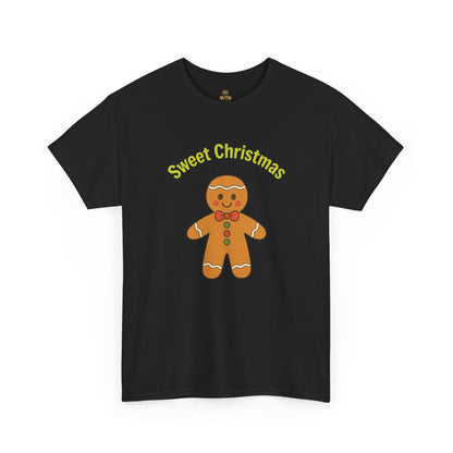 Gingerbread 'Sweet Christmas' Tee - Festive Holiday Kids & Adult Christmas T-Shirt