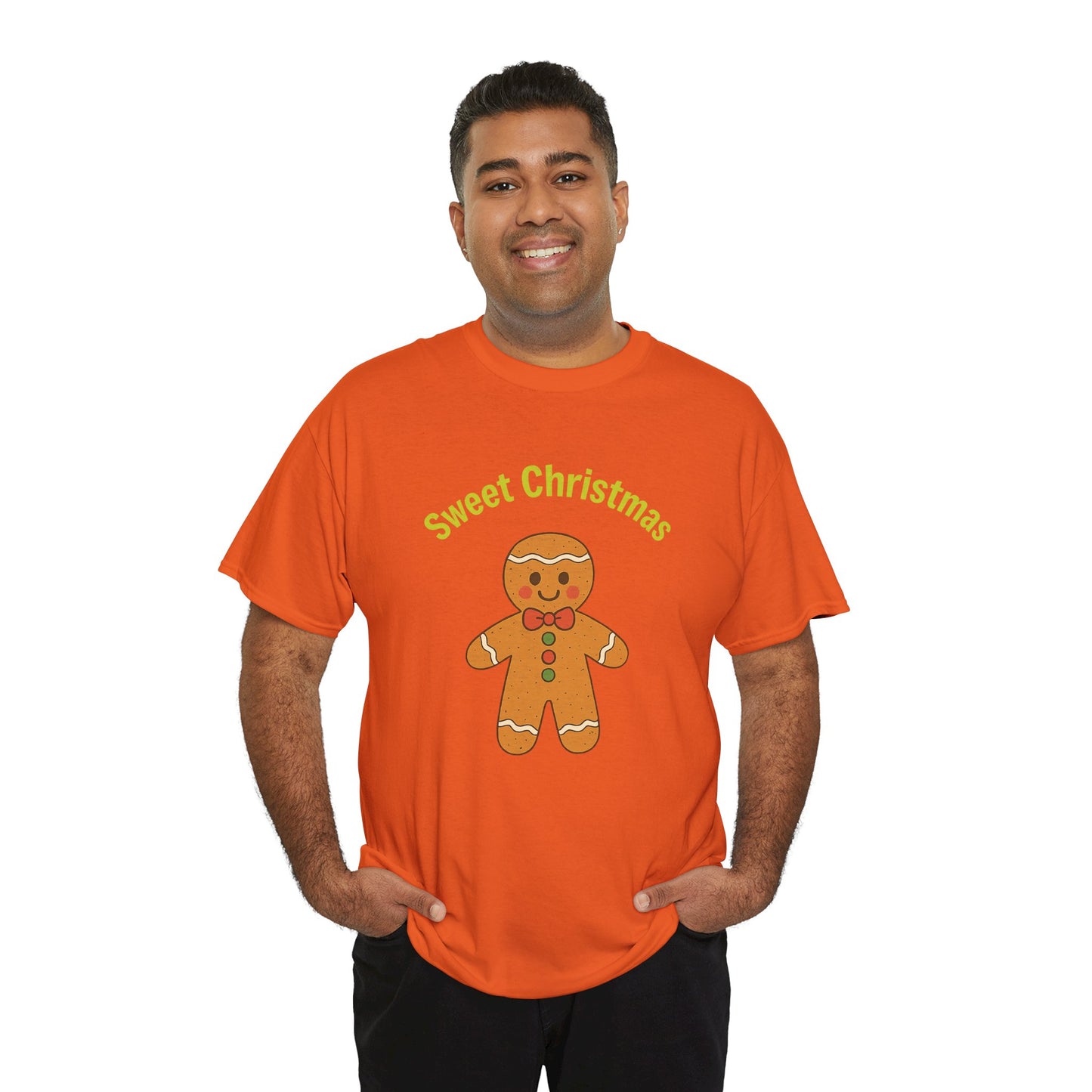 Gingerbread 'Sweet Christmas' Tee - Festive Holiday Kids & Adult Christmas T-Shirt