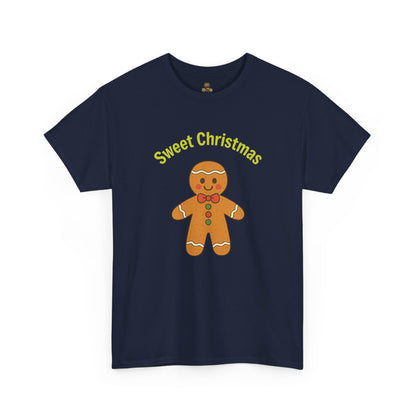Gingerbread 'Sweet Christmas' Tee - Festive Holiday Kids & Adult Christmas T-Shirt